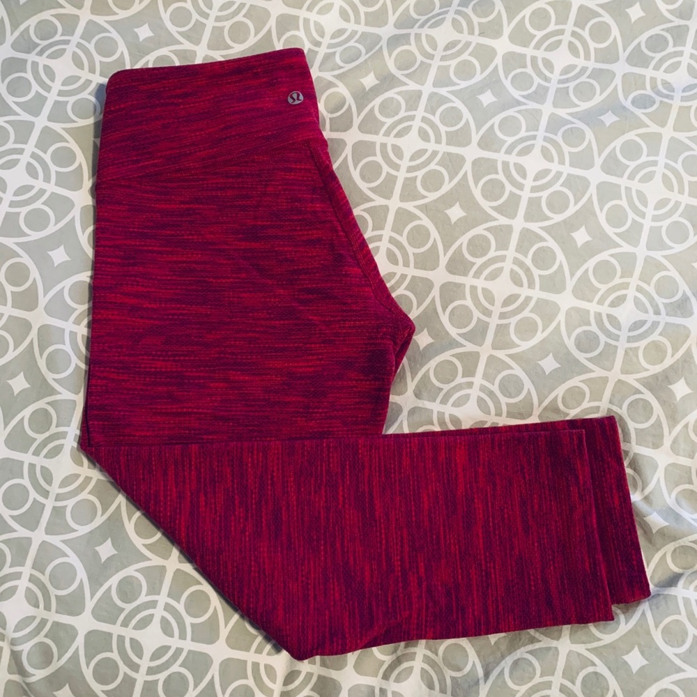 Lululemon 3/4 Luon Tights Size 8
